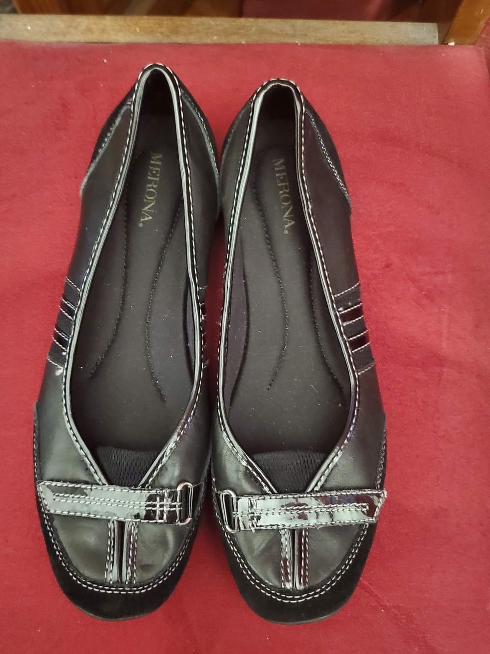 Merona Black Women's Slip-On Flats